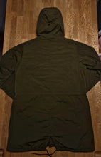 Load image into Gallery viewer, C.P Company Green Quilted Nycra Fishtail Parka