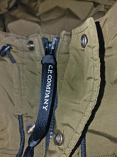 Load image into Gallery viewer, C.P Company Green Quilted Nycra Fishtail Parka
