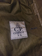 Load image into Gallery viewer, C.P Company Green Quilted Nycra Fishtail Parka