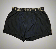 Load image into Gallery viewer, Versace Medusa Black Swimshorts
