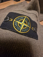 Load image into Gallery viewer, Stone Island Khaki Knit joggers
