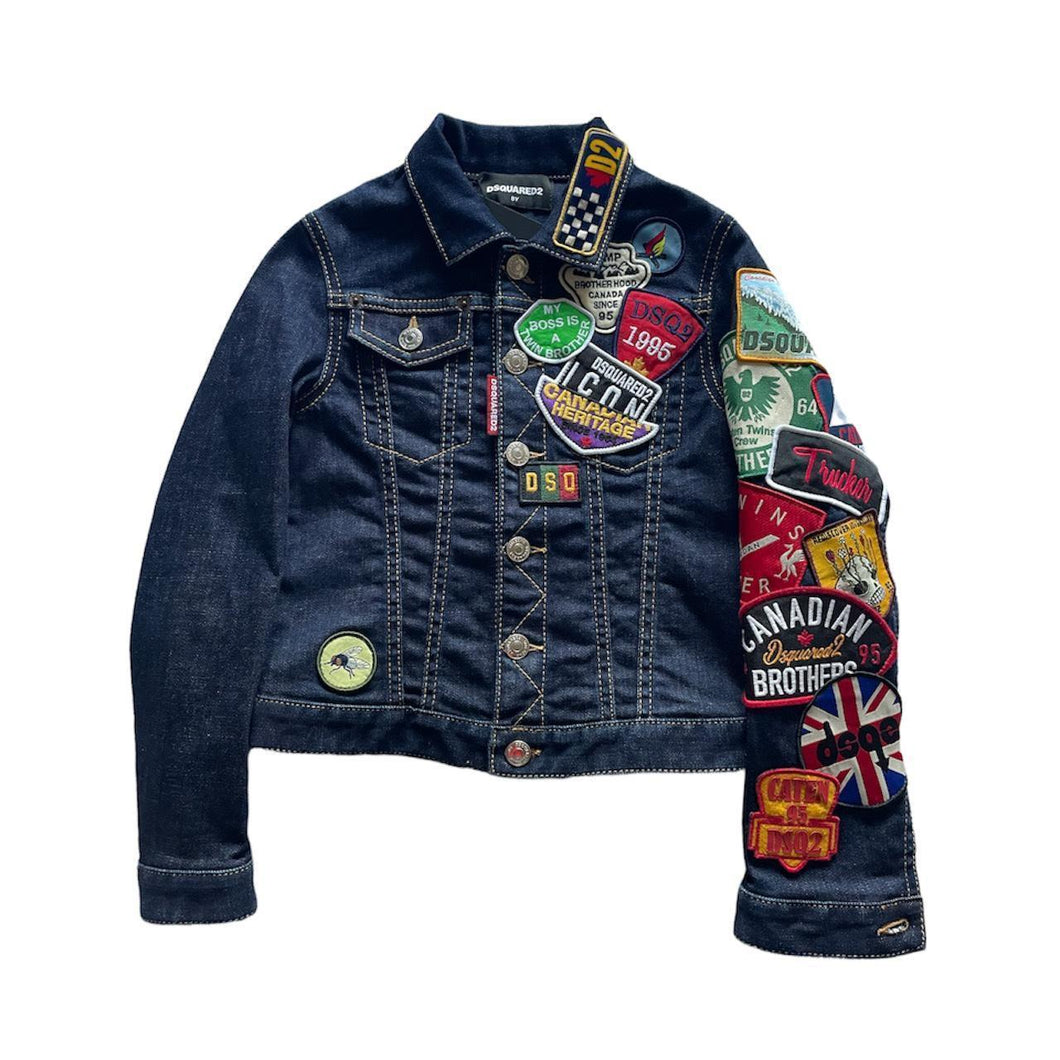 Dsquared² Boys Denim Badge Jacket