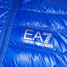 Load image into Gallery viewer, EA7 Emporio Armani Blue Bubble Coat
