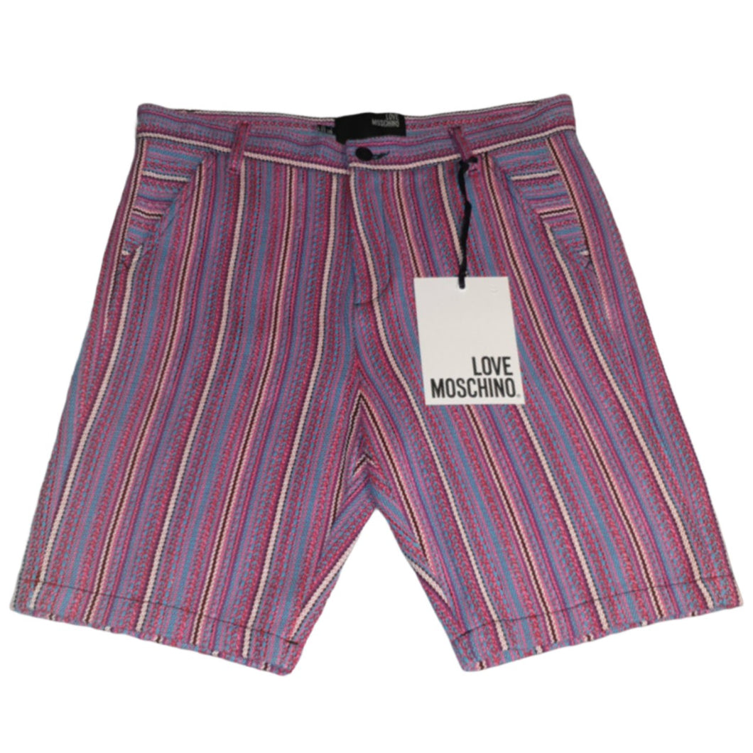 Love Moschino Pink/blue/purple Shorts